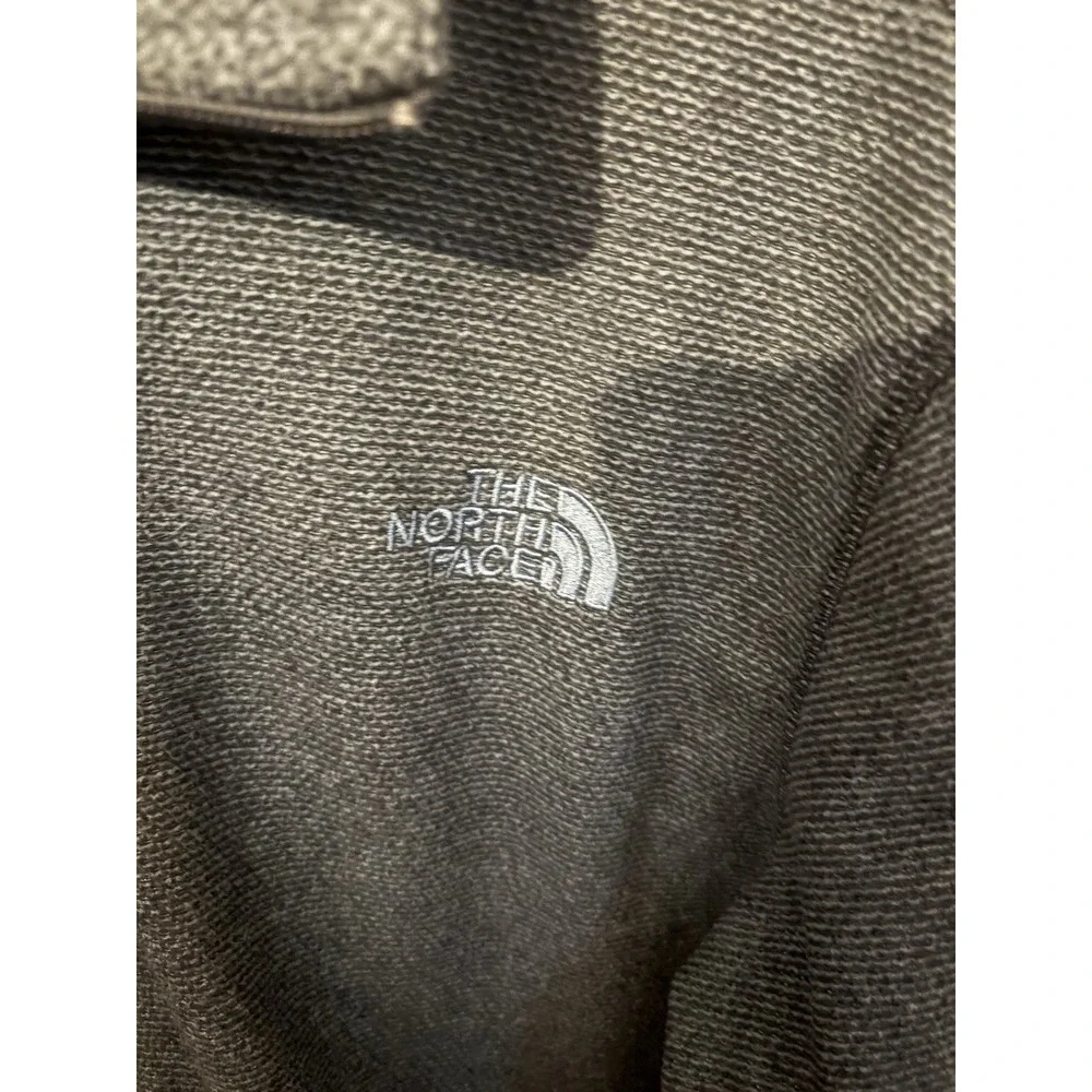 THE NORTH FACE Full Zip Fleece Jacket Mens Large Gray Outdoor Gorpcore